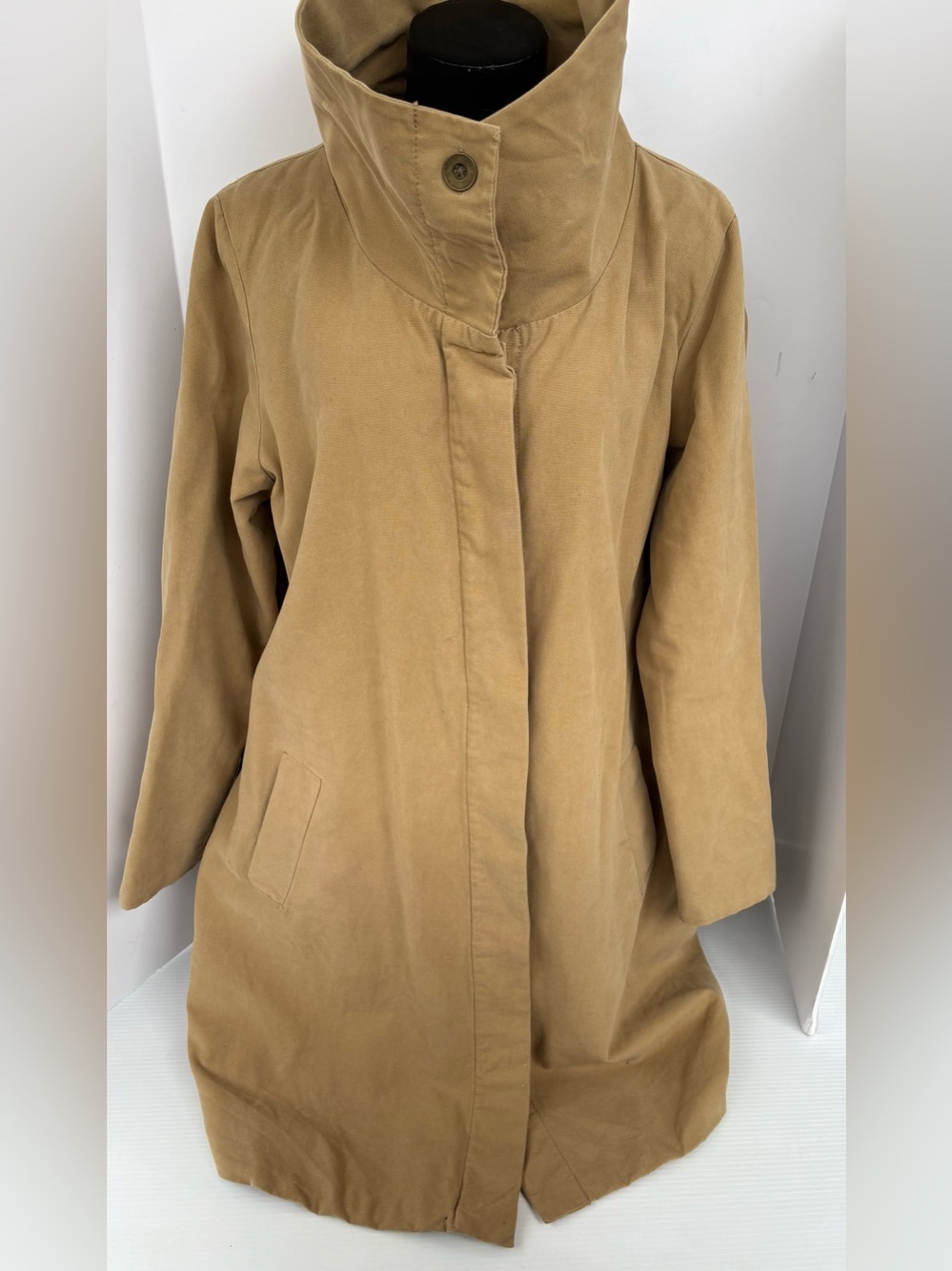 The Territory Ahead Camel Tan Trench Coat